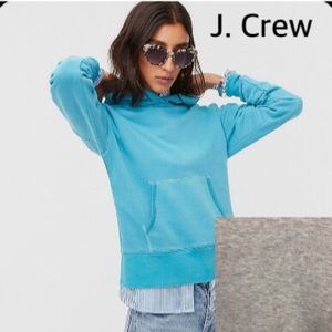 J. Crew Gray Hoodie - Size Large